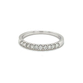 Prong-Set Diamond Wedding Band 1/4 Carat